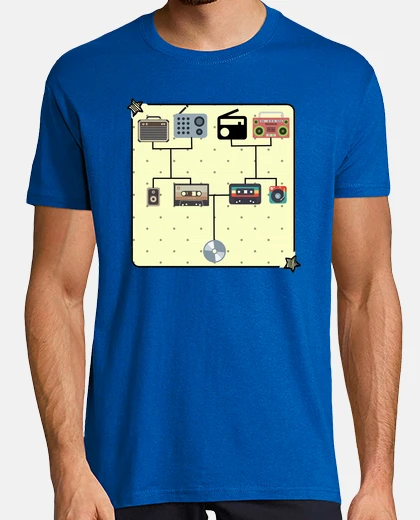 Camiseta Árbol geneológico musical .