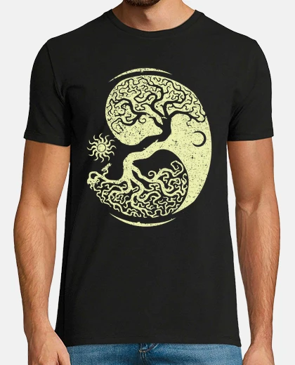 Playera árbol vikingo