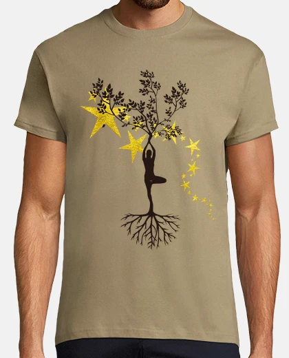 Camiseta arbol yoga