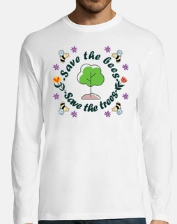 árbol de abejas del día de la tierra