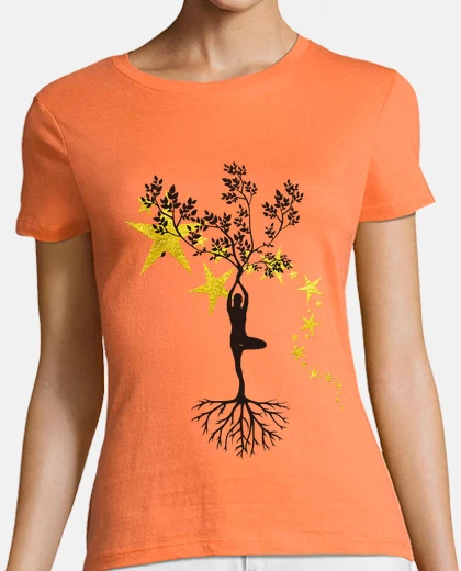 Tee-shirt arbre de yoga