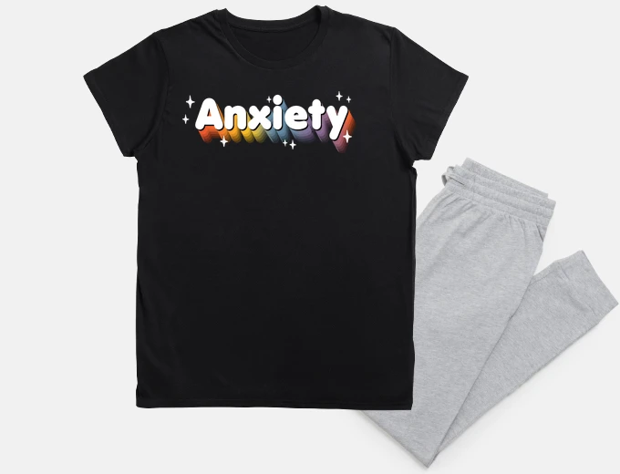 Pyjama arc-en-ciel d39anxiété - kawaii - adult