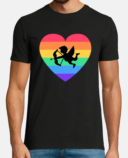 Tee-shirt arc en ciel de Cupidon