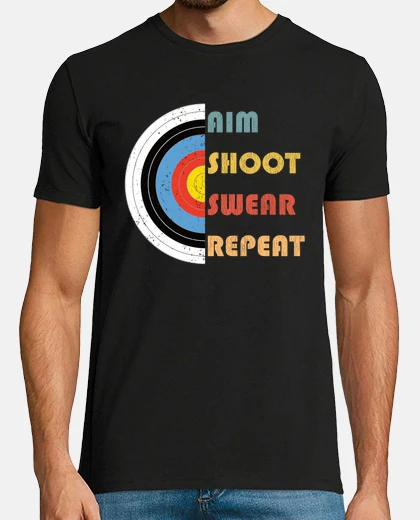 Tee-shirt Arc et flche de tir  larc Vintage Cadeau