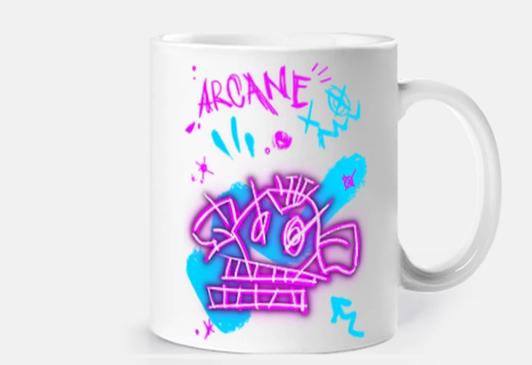 Cup arcane mug jinx drawings