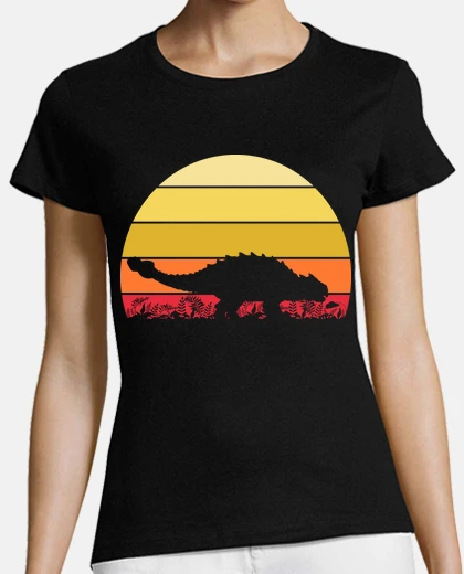 Playera archaeologist dino ankylosaurus dinosau