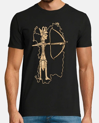 Camiseta archer de bronce de cerdeña de corcho de color