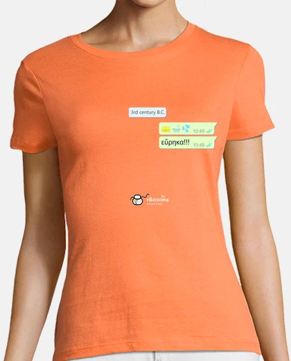 T-shirt Archimede sfondi scuri