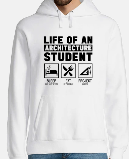Sudadera architect job life on an architecture