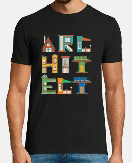 Tee-shirt architecte architecture bâtiment