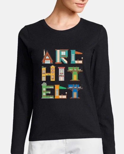 T-shirt architetto architettura edificio
