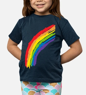 Camiseta ninos arcoiris nino ma. laTostadora Mexico