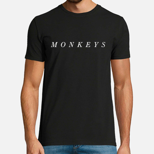 arctic monkeys man shirt, retro style, black and white
