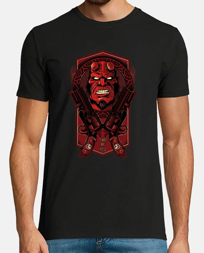 T-shirt are of hell