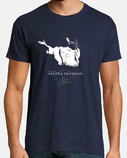 Tee-shirt aretha franklin-soul musique-respect-di