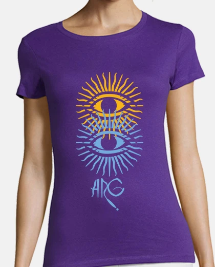 Playera argentina doble sol ojo bandera