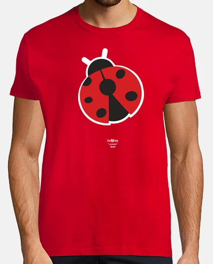 Tee-shirt argot gay: coccinelle (espagne)