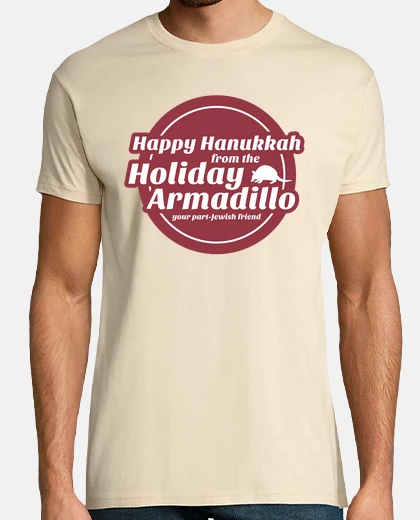 T-shirt armadillo di natale