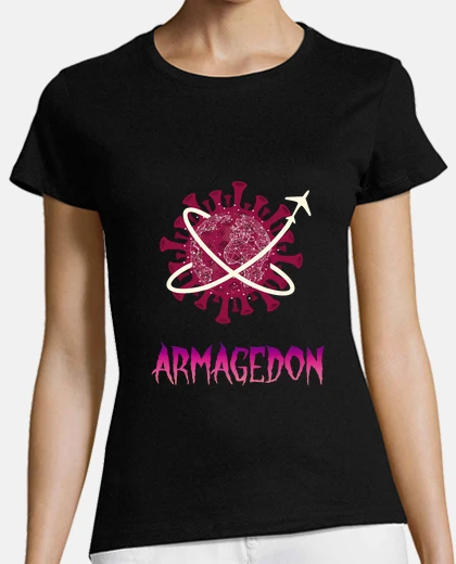 Playera Armagedon en avión