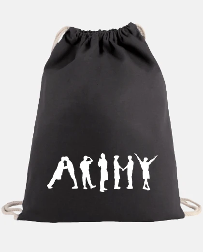 Bolsa ARMY en Blanco