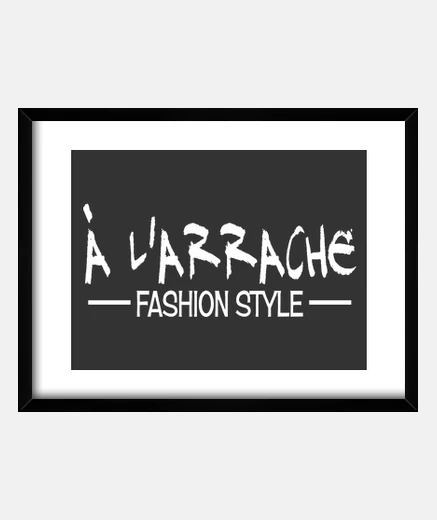 Cadre arrache