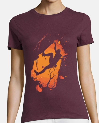 T-shirt arrampicata