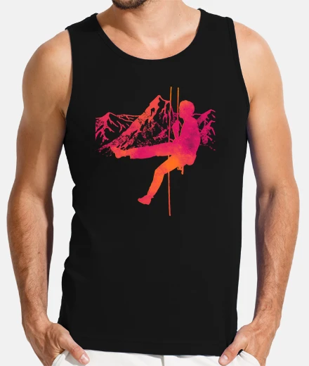 T-shirt arrampicata arrampicata arte scalatore 