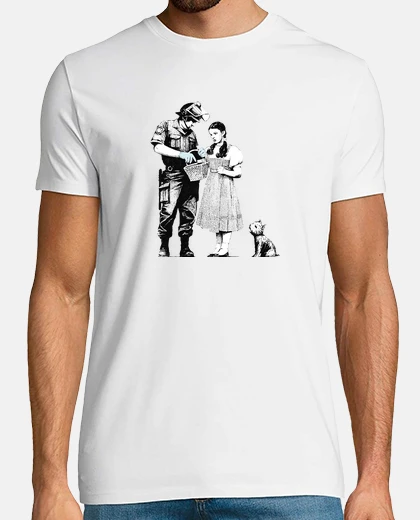 Tee-shirt Arrêter et Rechercher