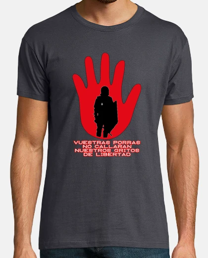 Tee-shirt arrêter la répression 2