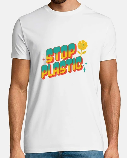Tee-shirt arrêter le plastique
