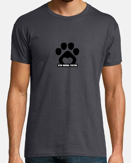Tee-shirt arrêter les tests sur les animaux