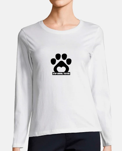 Tee-shirt arrêter les tests sur les animaux