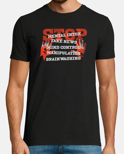Tee-shirt arrêtez la manipulation