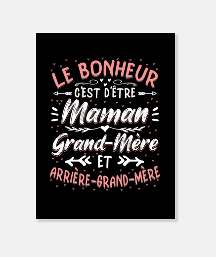 Tableau Arriere Grand Mere
