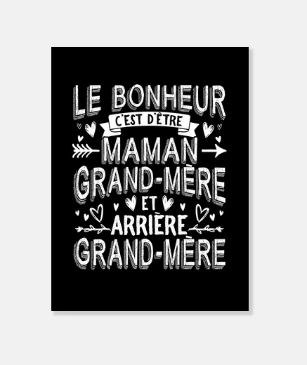 Tableau Arriere Grand Mere