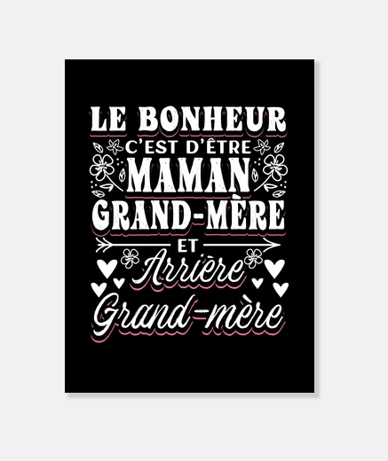 Tableau Arriere Grand Mere