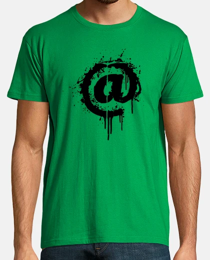 Playera Arroba (negro)