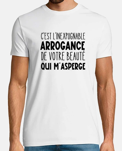 T-shirt arroganza inespugnabile