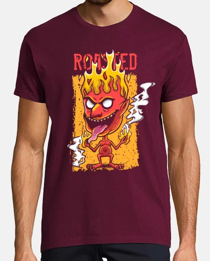T-shirt arrostito