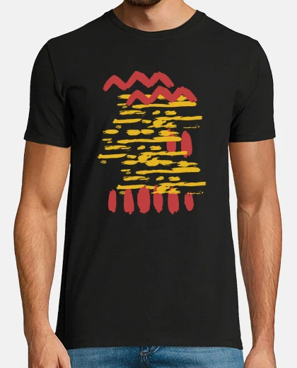 Tee-shirt art abstrait 2