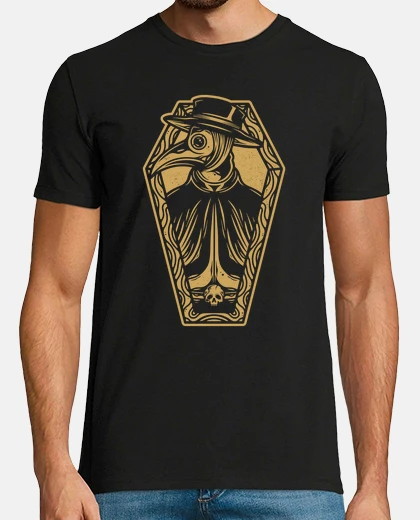 Tee-shirt art de tatouage de cercueil de docteur 