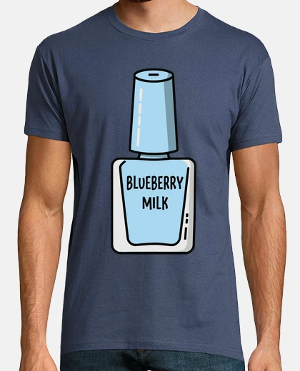Tee-shirt art de vernis à ongles au lait de myrti