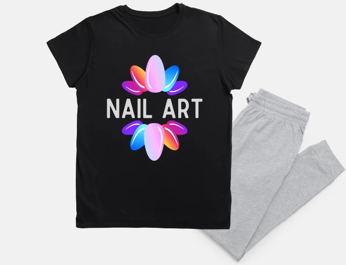 Pyjama art des ongles