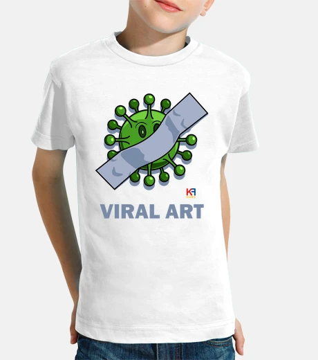 Vêtements art du coronavirus viral