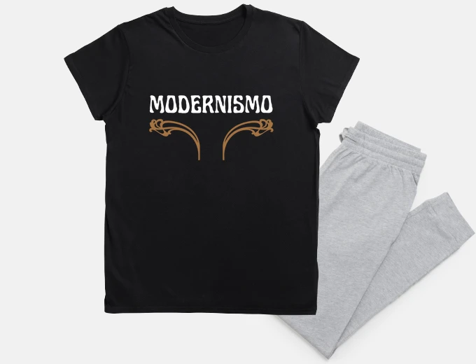 Pyjama art nouveau modernismo
