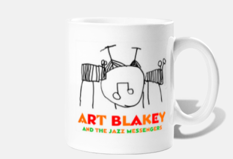 art blakey jazz mug