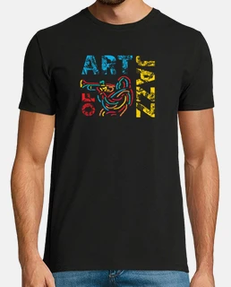 Art Of jazz Trumpet Player