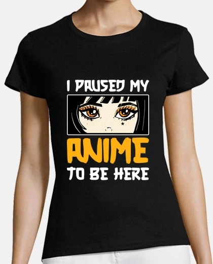 Camiseta arte de anime para chicas adolescentes 