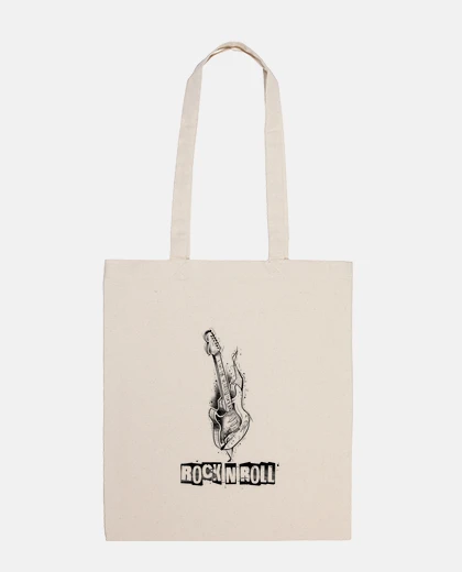 Bolsa arte del bosquejo de la guitarra del ro