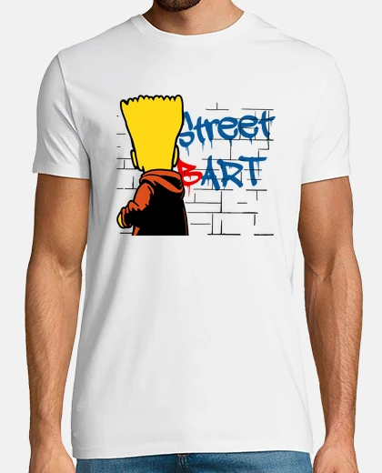 T-shirt arte di strada